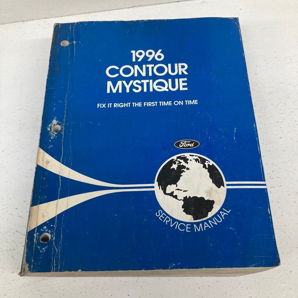 1996 Contour Mystique Service Manual Ford Motor Co.